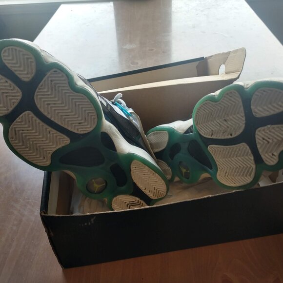 Nike Air Jordan 6 Rings South Beach Sneaker Size Youth 7Y CK0025-100 - Picture 5 of 6